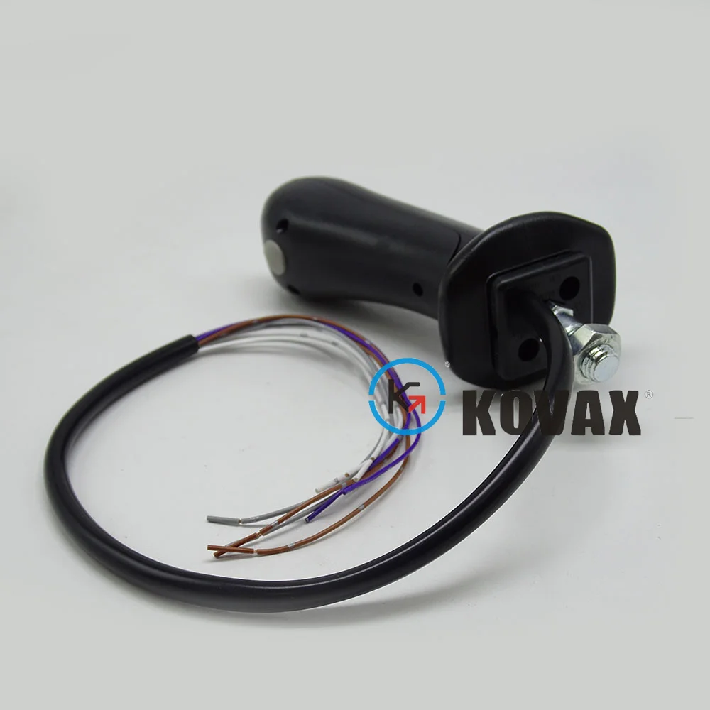 KOVAX Joystick Handle Rubber Four-button Excavator Parts Engineering Machinery Parts