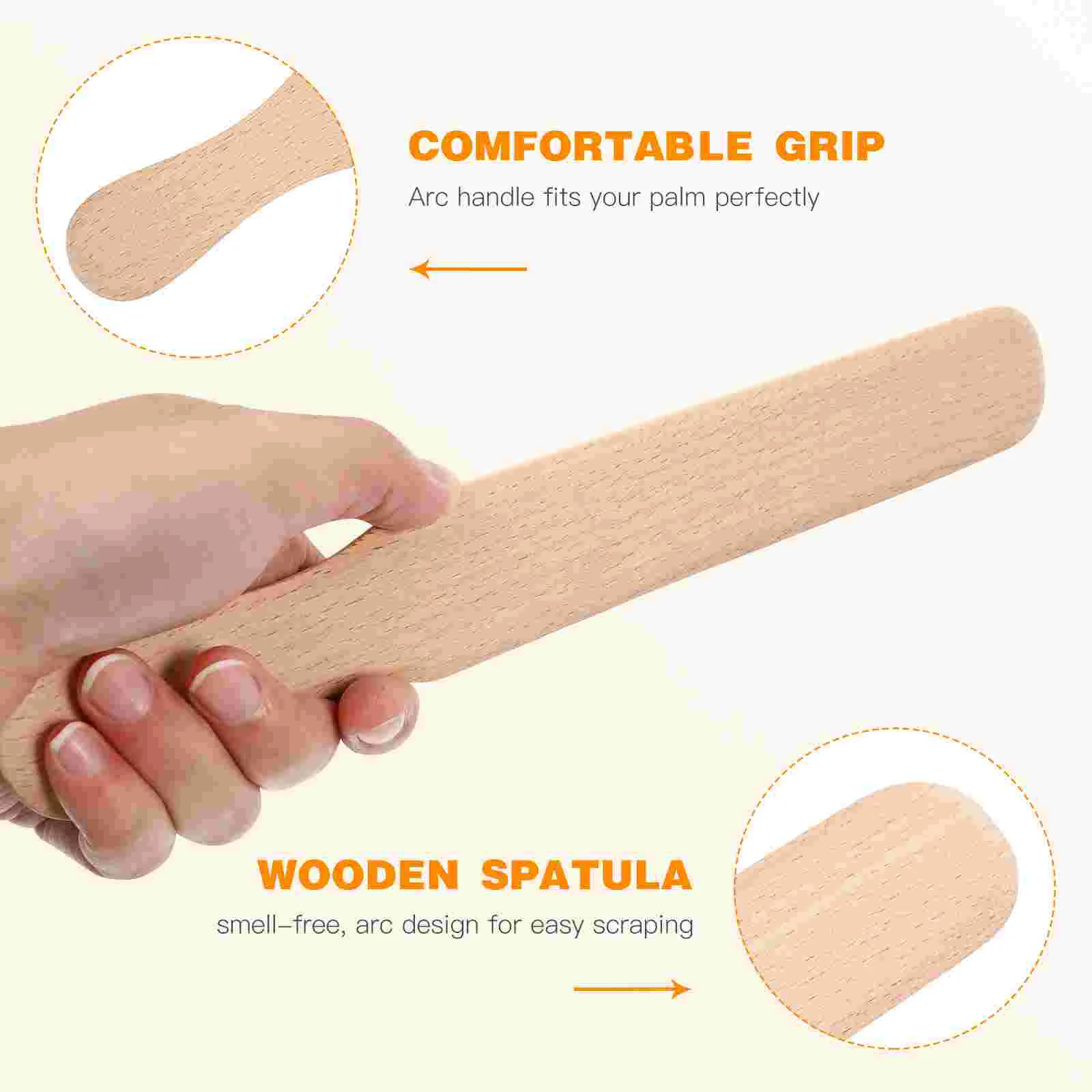 Crepe Spreader and Spatula Kit Rake Tortilla Pancakes Cooking Utensils for Maker Tool