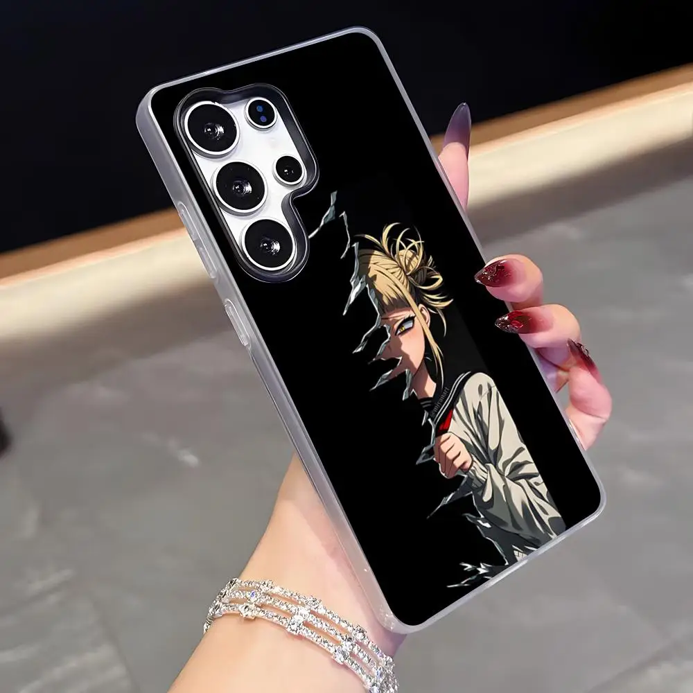 Anime H-Himiko Toga Phone Case For Samsung A56 A14 5G A34 A36 A33 A26 A16 Shockproof Jelly Cover