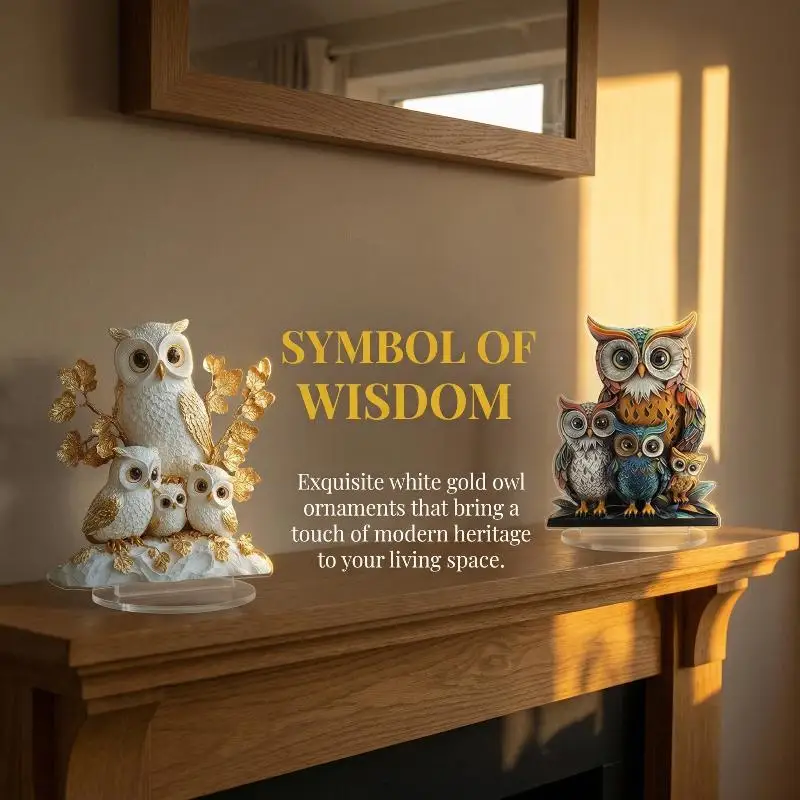【Ya】Owl Statue 2D F…