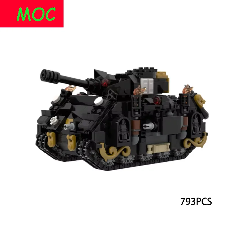 

MOC- 200494 Игра вокруг литья, танк, молоток, модель танка, головоломка для мальчика, мозаика, строительный блок, игрушка в подарок
