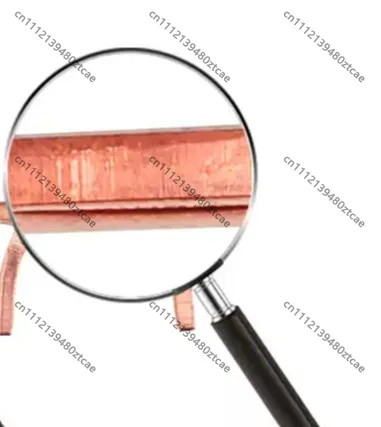 Thick Open Copper Lug Cable Terminal, Low Voltage Battery Pure Copper Wire Connector Terminal