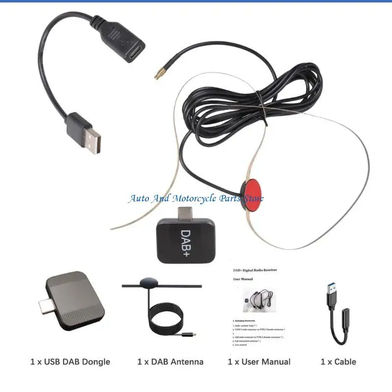 P9FD European Digital Radio Receiver Featuring Enhanced DAB+ Compatibility Strong ABS Construction Upgrades for Vehicles