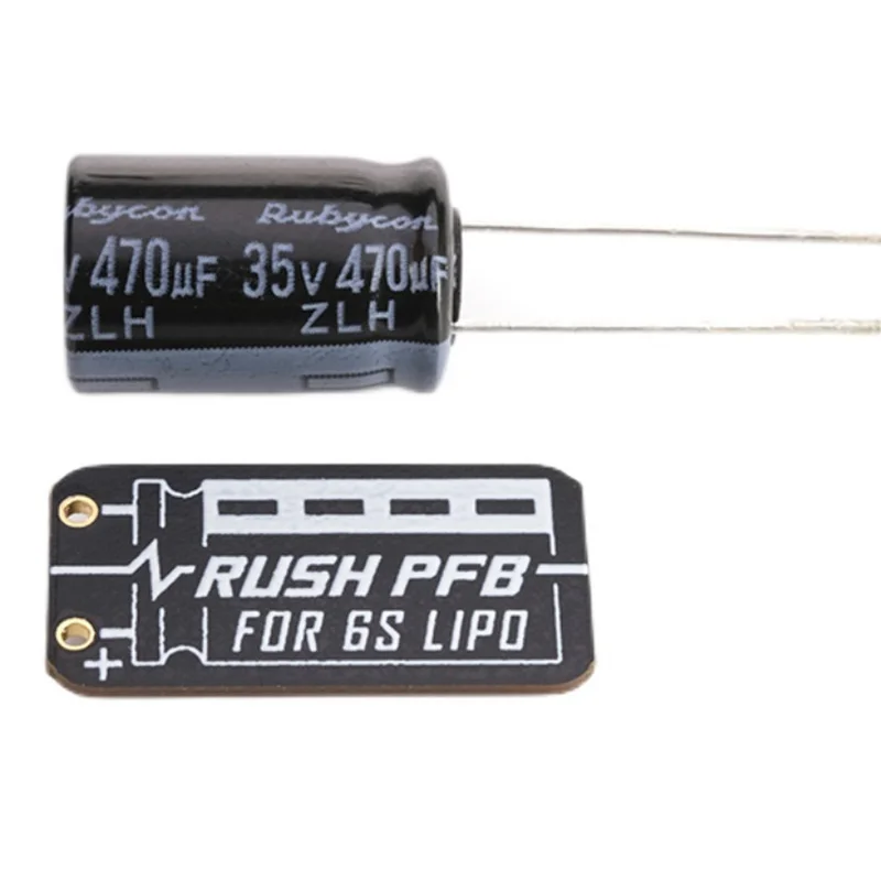 RUSHFPV RUSH PFB LITE Power Filter Board with 35V 470UF Electric Capacity for 6S LIPO FPV Brushless ESC Stacks DIY Parts