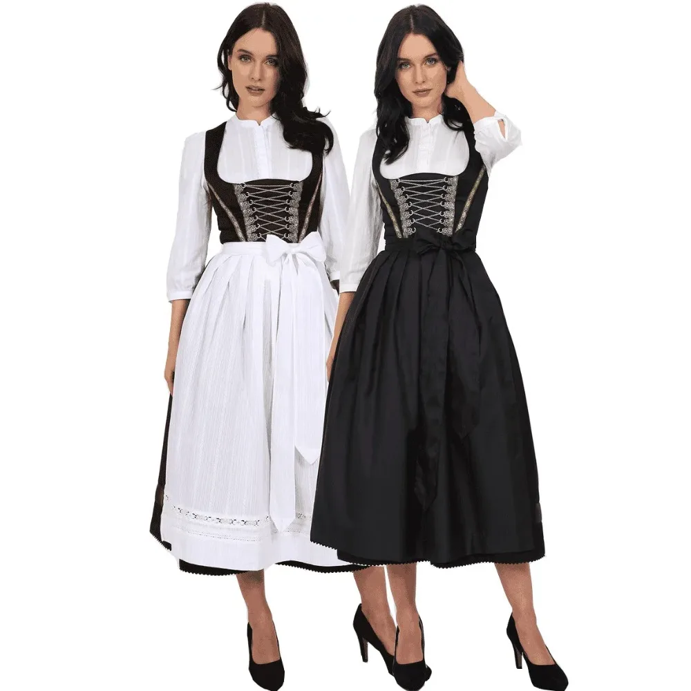 costume-de-servante-de-barmaid-robe-d'oktoberfest-robe-de-biere-allemande-de-munich-m-xl