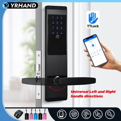 TTlock App Security Electronic Door Lock,Smart Touch Screen Lock,Digital Code Keypad For Home Hotel Apartment