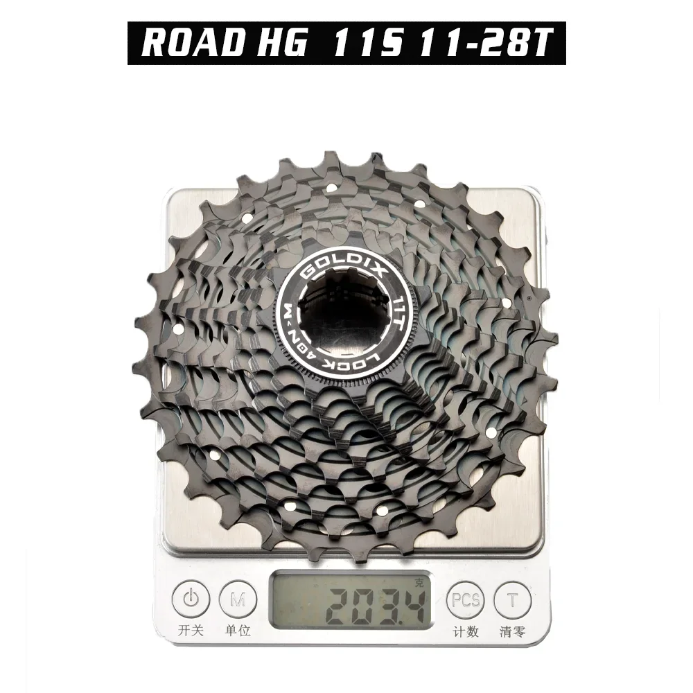 GOLDIX SL CNC ロードバイク 12/11S 超軽量フリーホイール 11/12-28/30