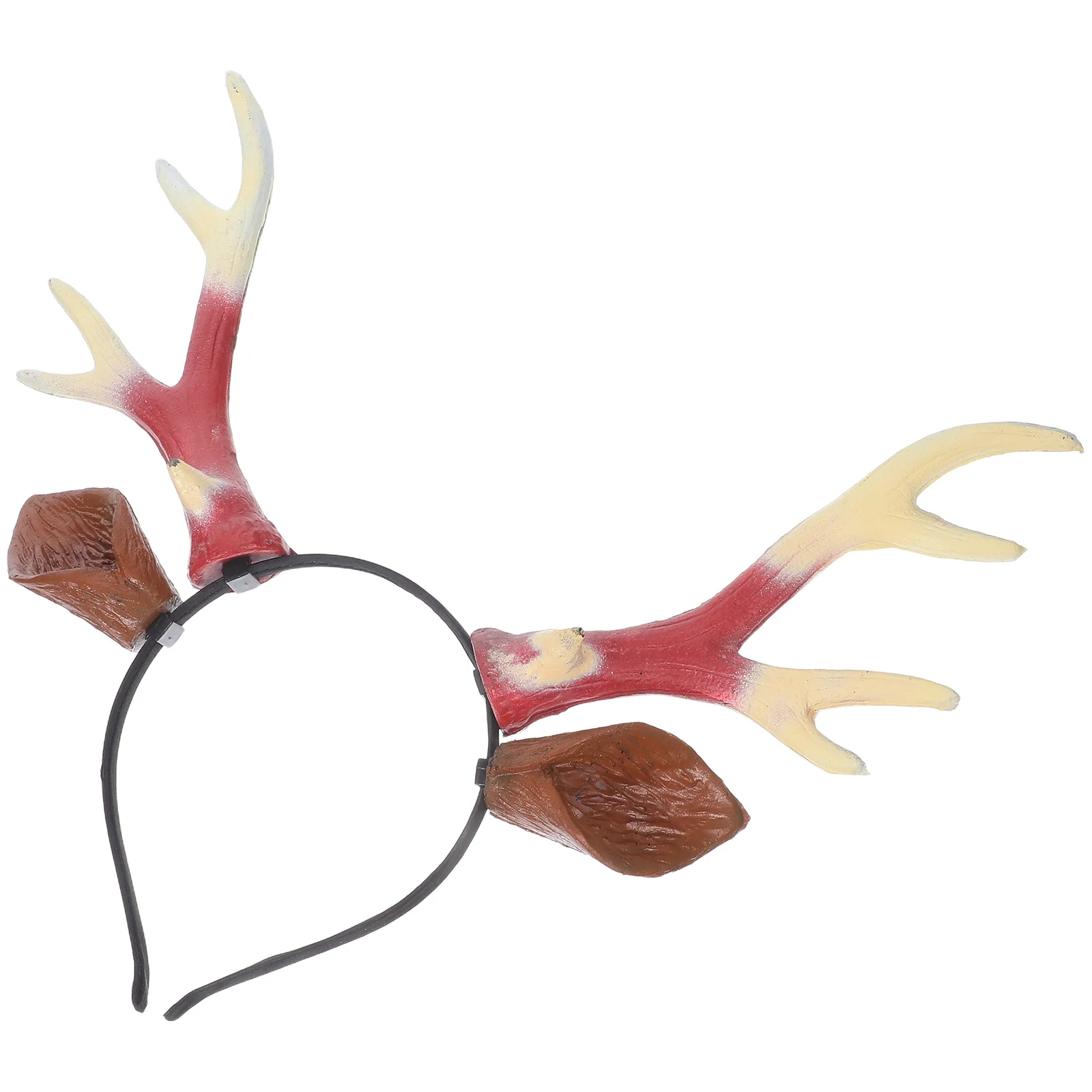 

Deer Antlers Headband Brown Reindeer Horns Hair Hoop For Women Cosplay Party Wedding Christmas Halloween Festival