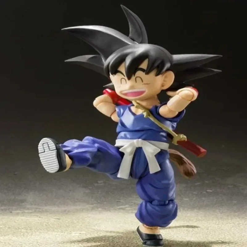 In Stock Bandai Dragon Ball Son Gokou SHF Exclusive Action Anime Figure Era Adventure Begins Ver. Toy 2020tf Model Hoilday Gift