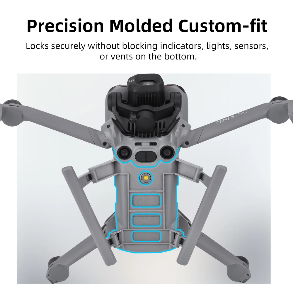 BRDRC Landing Gear For DJI Mini 5 Pro Height-Adjusting Stand Expansion Landing Protector Drone Accessories - Image 5