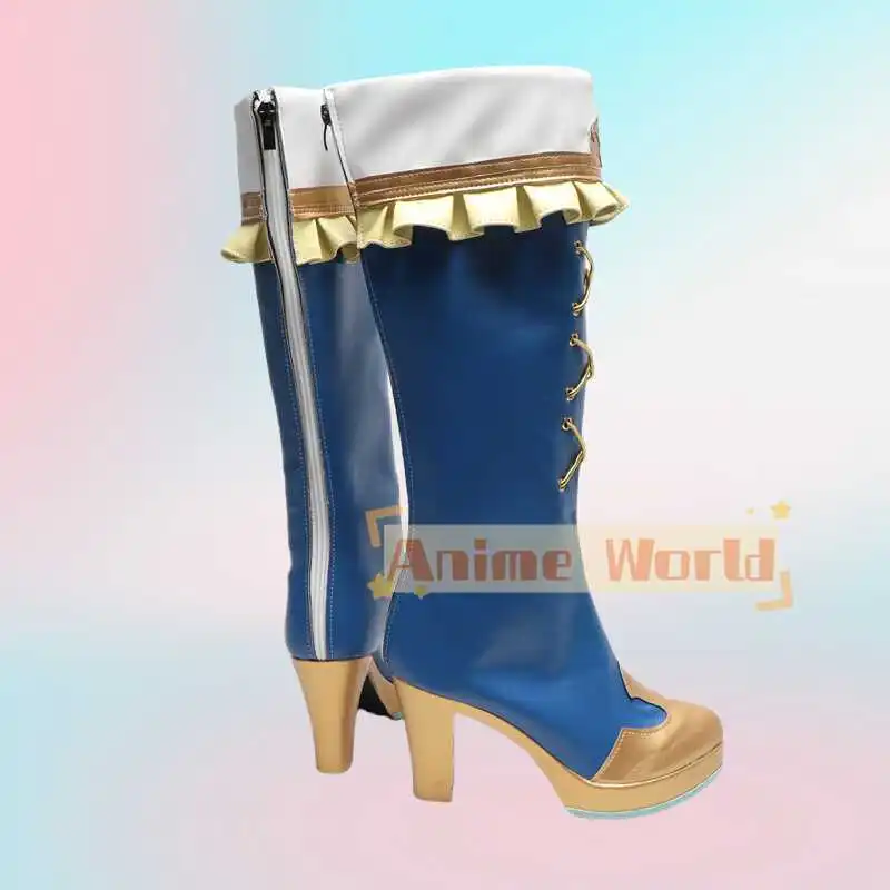 Gioco Anime Umamusume: Pretty Derby Satono Diamond Cos Scarpe Cosplay Stivali Bambini adulti Accessori per costumi da festa di Halloween