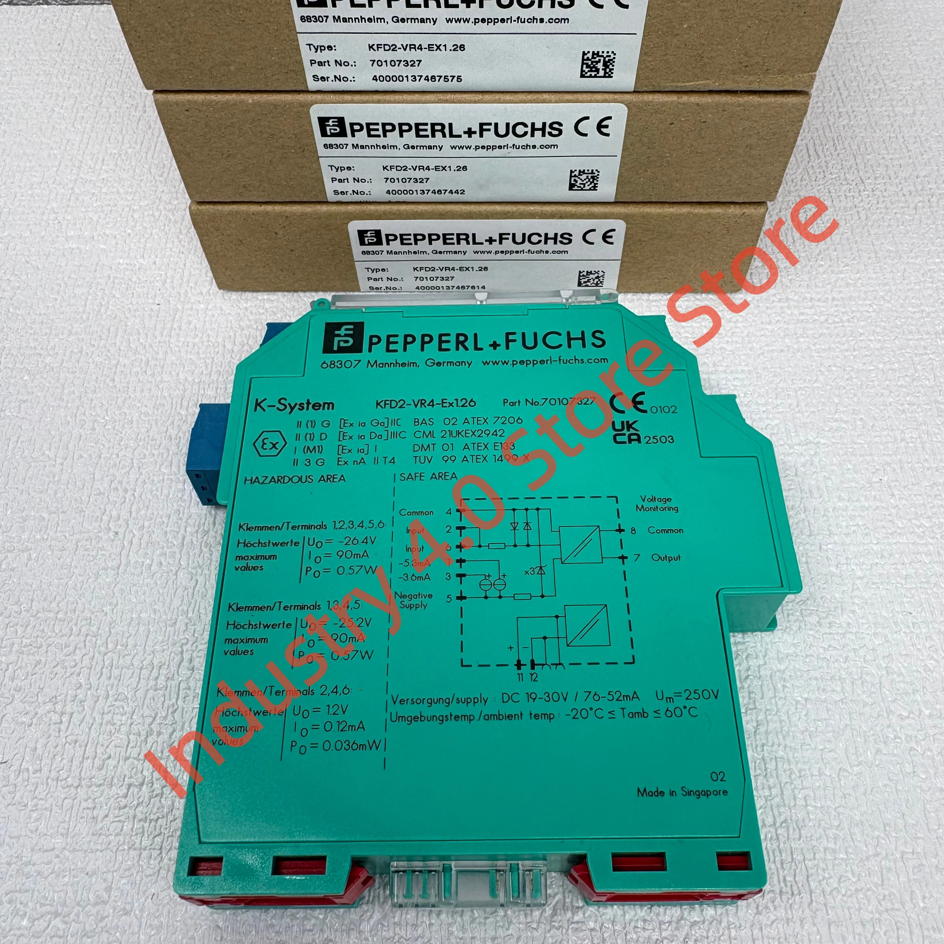 Barriera di sicurezza KFD2-VR4-EX1.26 Nuovo originale