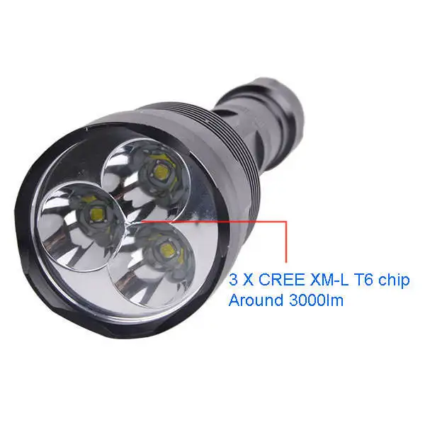 TMWT T3 XML T6 LED Rechargeable Super Brighter High Power Military Tactical Flash Lights Super High Lumen Torch