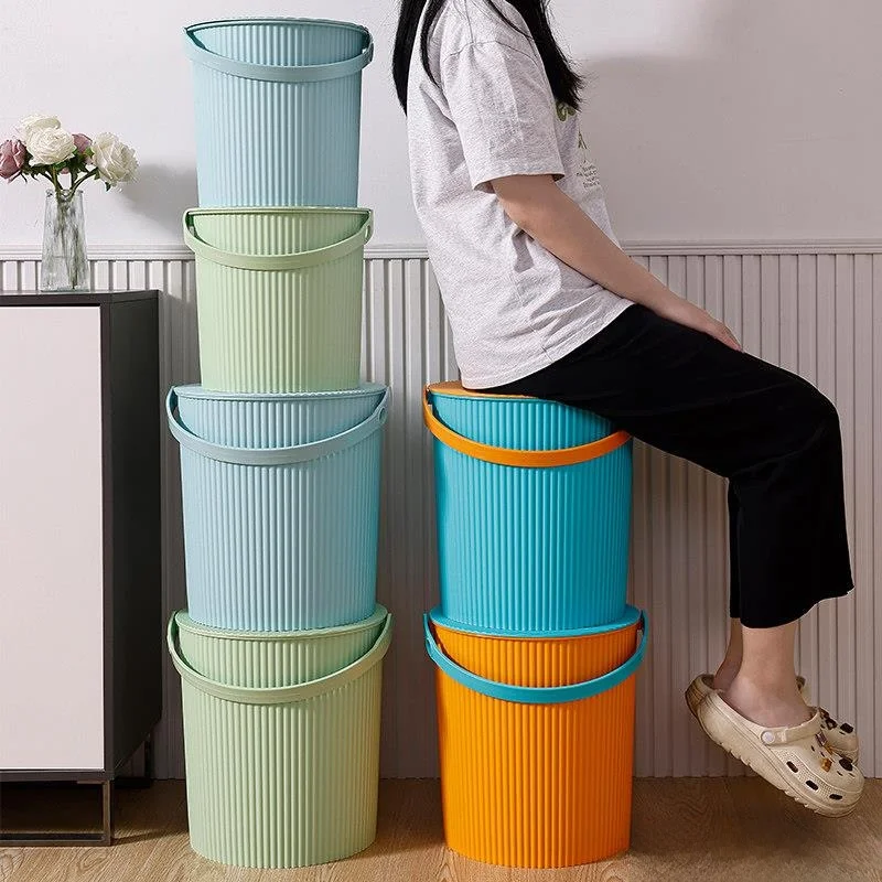 

Пластиковая емкость для воды с крышкой для детского сада и домашнего использования, портативный инструмент для уборки, 0 л