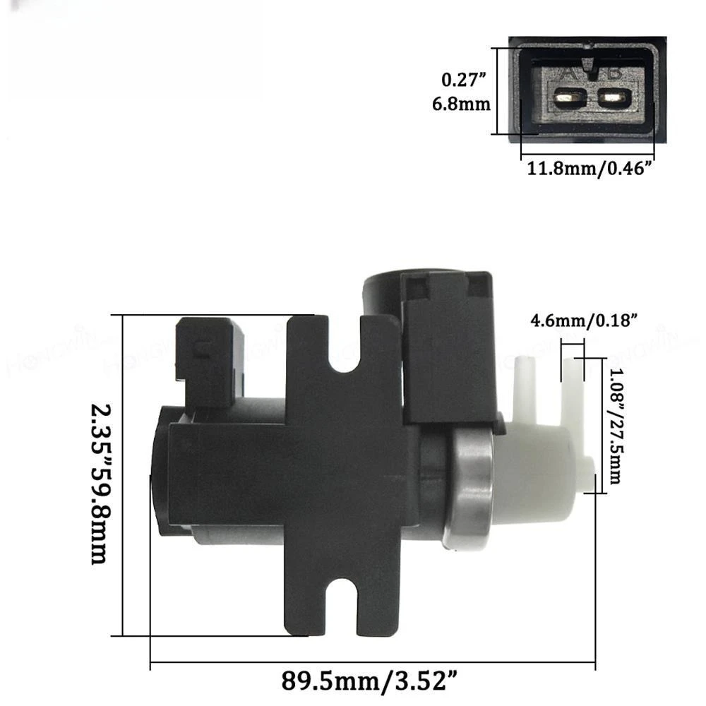 Automotive Parts Turbocharger Boost Converter Solenoid Valve 11747626350