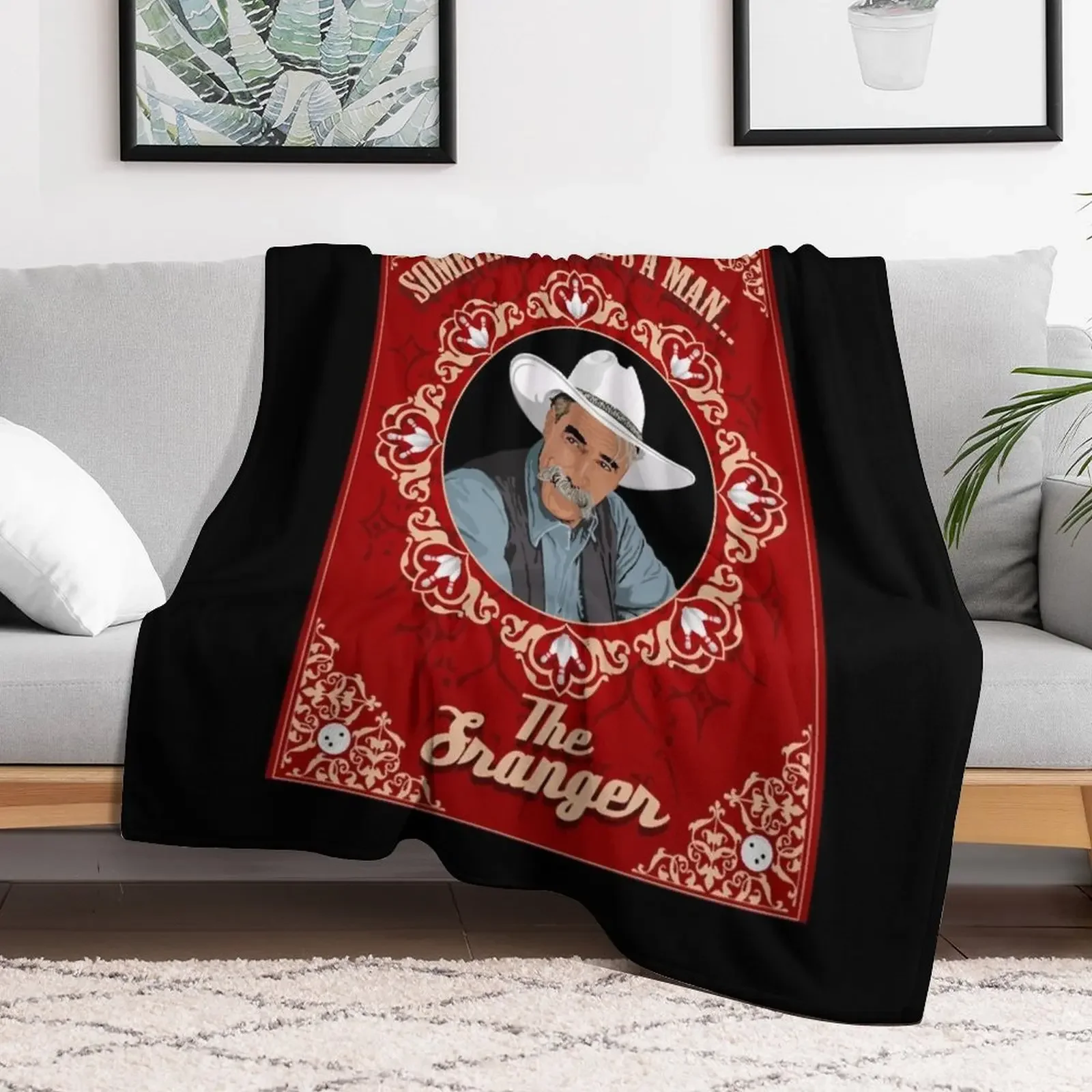 Funny Gift The Big Lebowski The Stranger Cute Graphic Gifts Throw Blanket Fluffy Cozy Throw Blanket for Home Decor