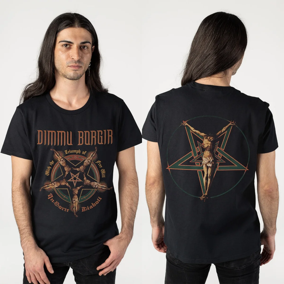 Fit Dimmu Borgir Graphic Cotton T-shirt Unisex Summer Short Sleeve Fashion Brand Tee Luxury Casual Vintage Retro Tees