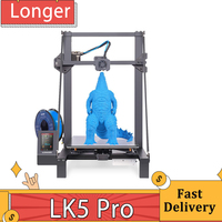 LONGER LK5 Pro 3D Printer Upgraded Edition, Dual Blower Fan, 90% Pre-Assembled, Silent Motherboard, 300*300*400mm