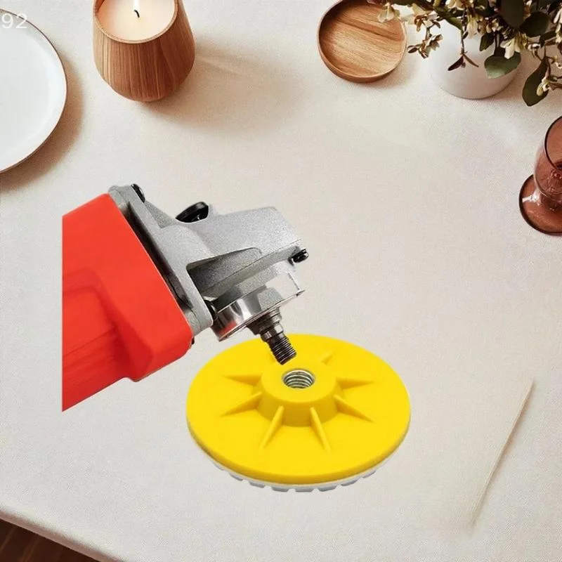 Polijst- en trimschijf 80 mm voor keramische tegels, geschikt voor het droog polijsten van marmer en kwartssteen