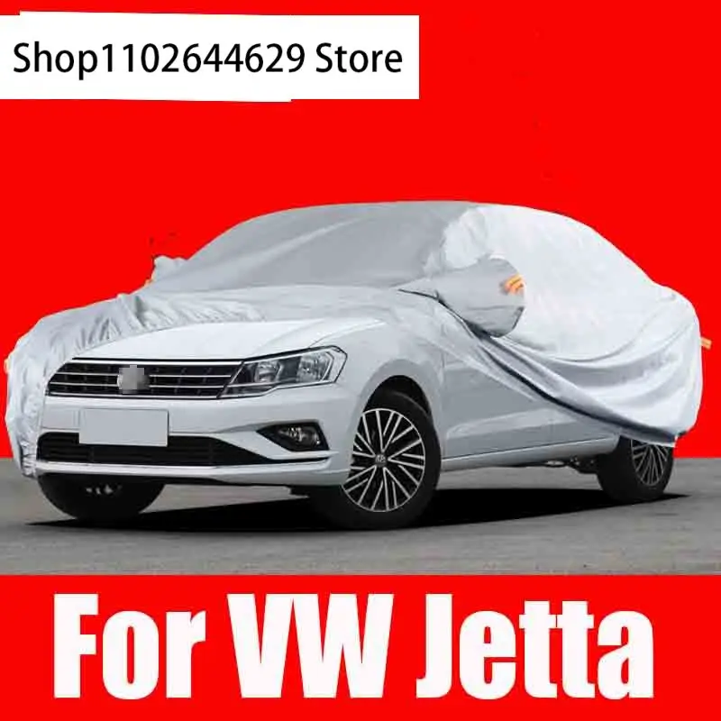 

Full Car Covers Outdoor Anti-UV Rain Snow Frost Dust Protection For Volkswagen vw jetta MK4 MK5 MK6 MK7 2010 to 2021 Accessories