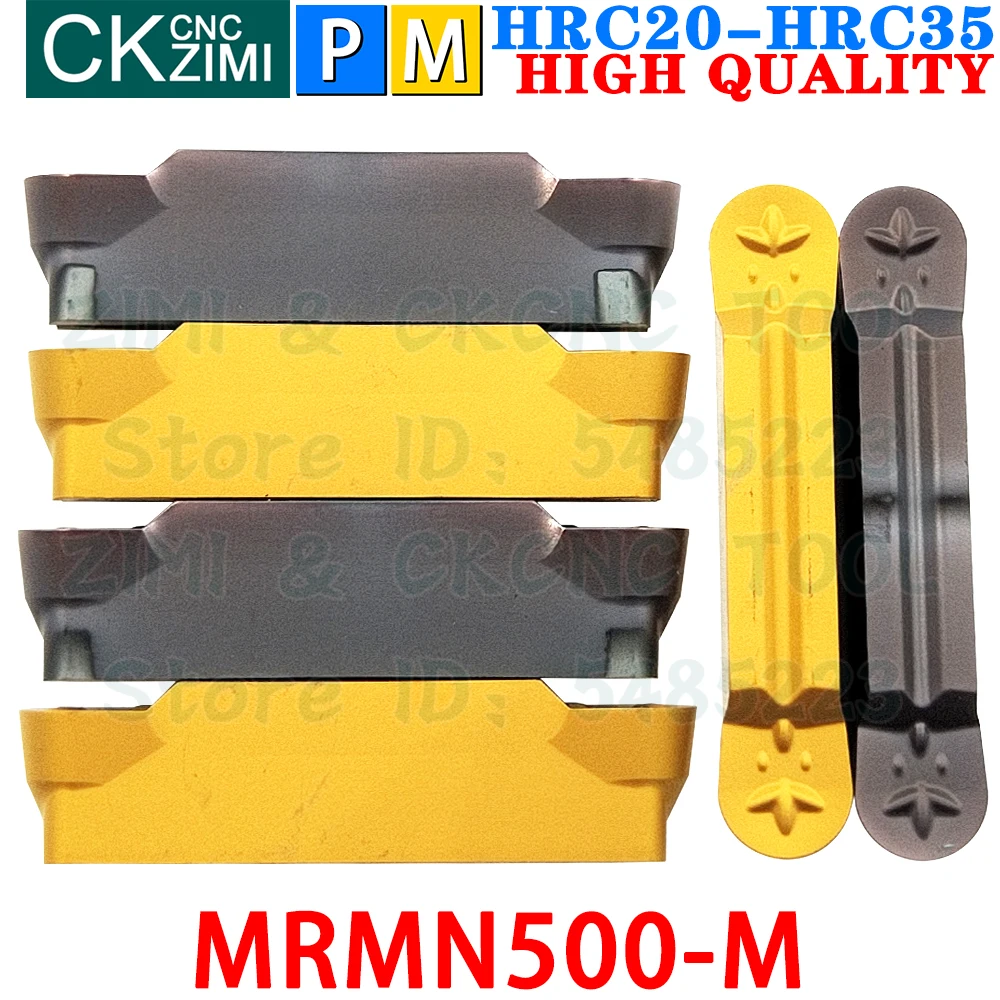 MRMN500-M ZM20 ZM25 MRMN 500 M Carbide Inserts Slotted Cutting Grooving Inserts Tools Parting metal lathe External Turning Tools