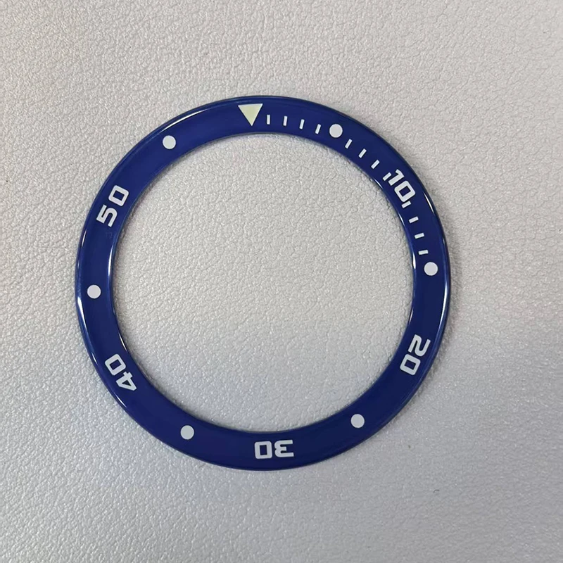 For Cartier Calibre 42mm men's watch Dial Ceramic bezel Inser W7100056 W7100055 WSCA0010 41x32.8mm Scale Ring Replacement parts view 3