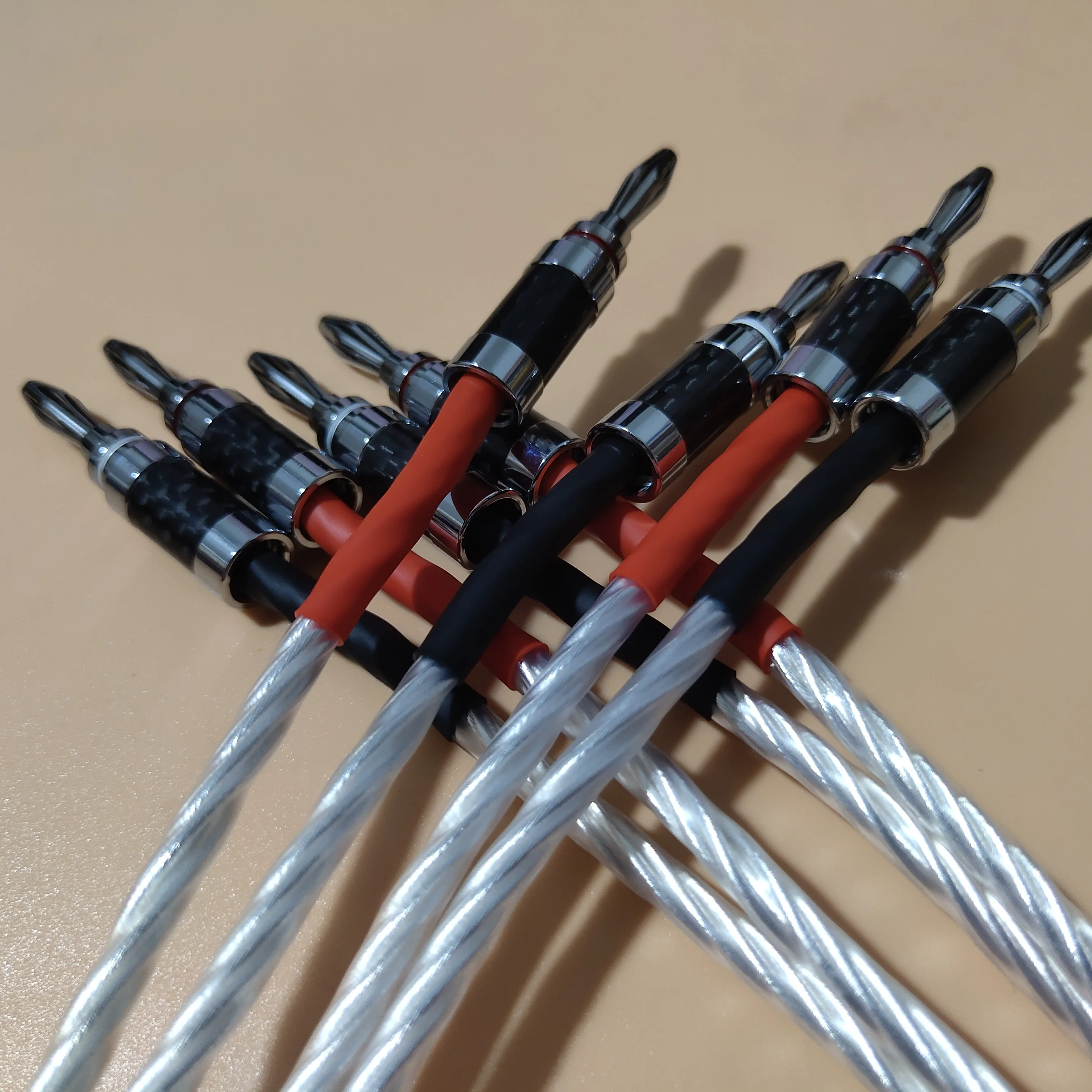 Nhập Khẩu Từ Thụy Sĩ Hi Cấp Mạ Bạc HIFI Loa Dây Cho Audiophile Cao Cấp HiFi Hệ Thống