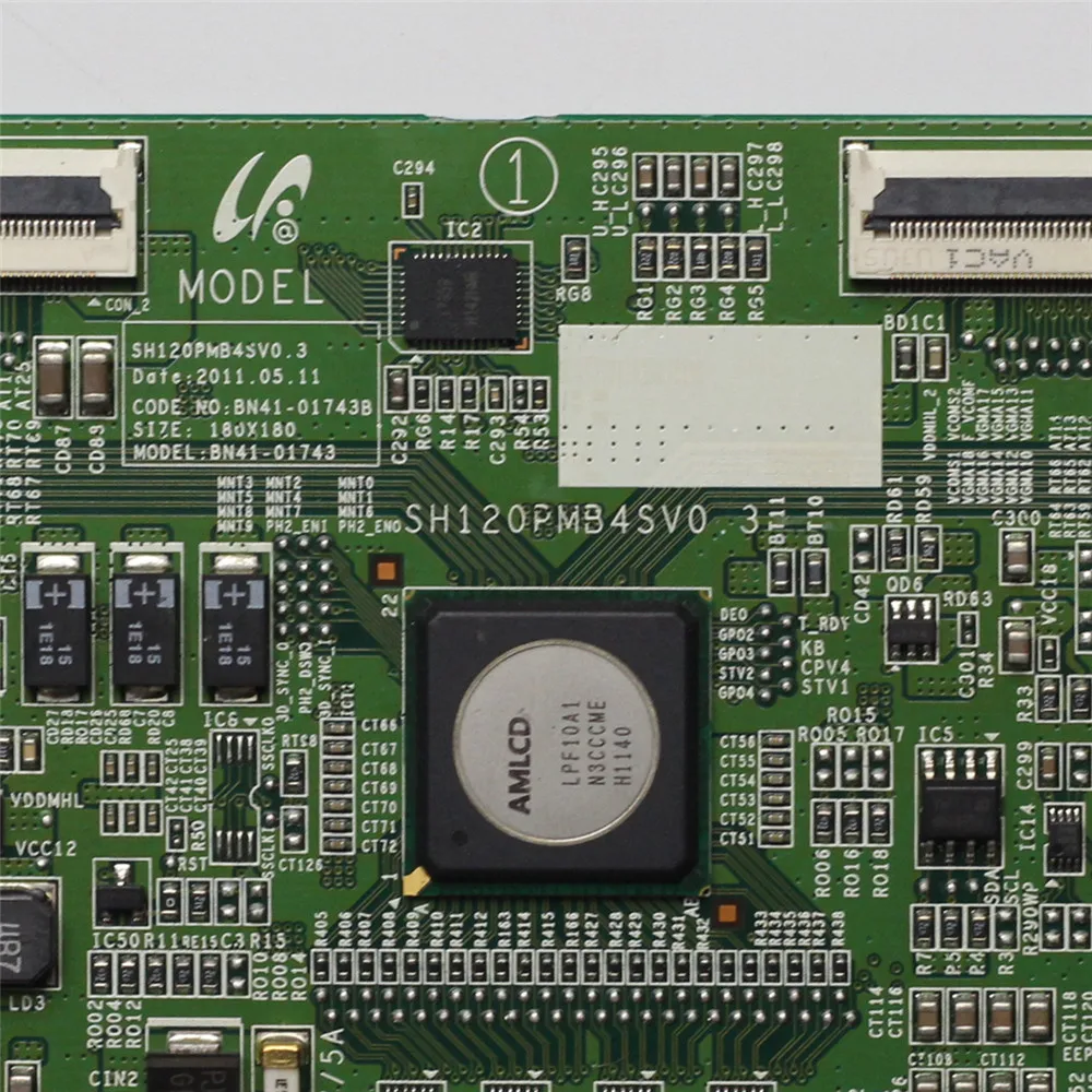 لوحة Tcon SH120PMB4SV0.3 للتلفزيون UN46D6900WFXZA. .. الخ. لوحة اختبار احترافية SH120PMB4SV03 T مع لوحة شحن مجاني