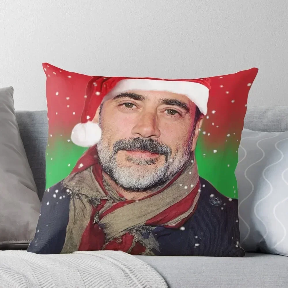 

Jeffrey Dean Morgan- christmas Throw Pillow Pillows Aesthetic Pillowcases pillow