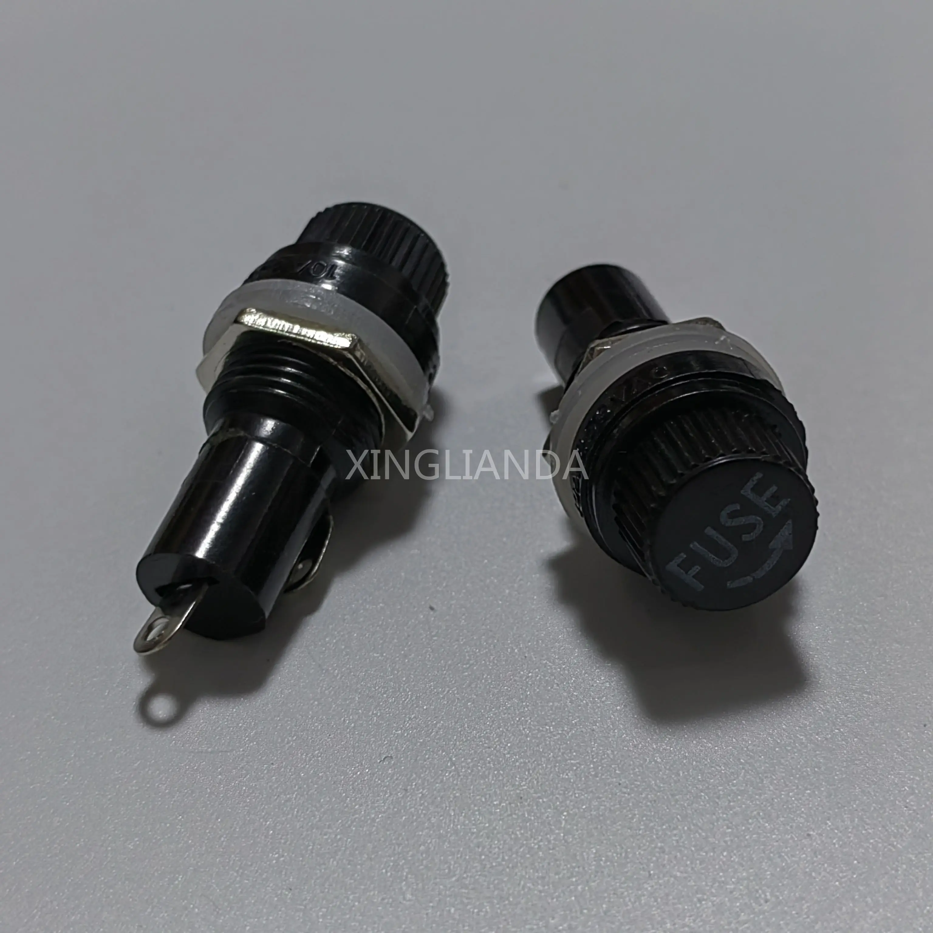 20PCS 5x20mm Glass Fuse Housing 5*20 Insurance Tube Socket For Insurance Panel Mount
