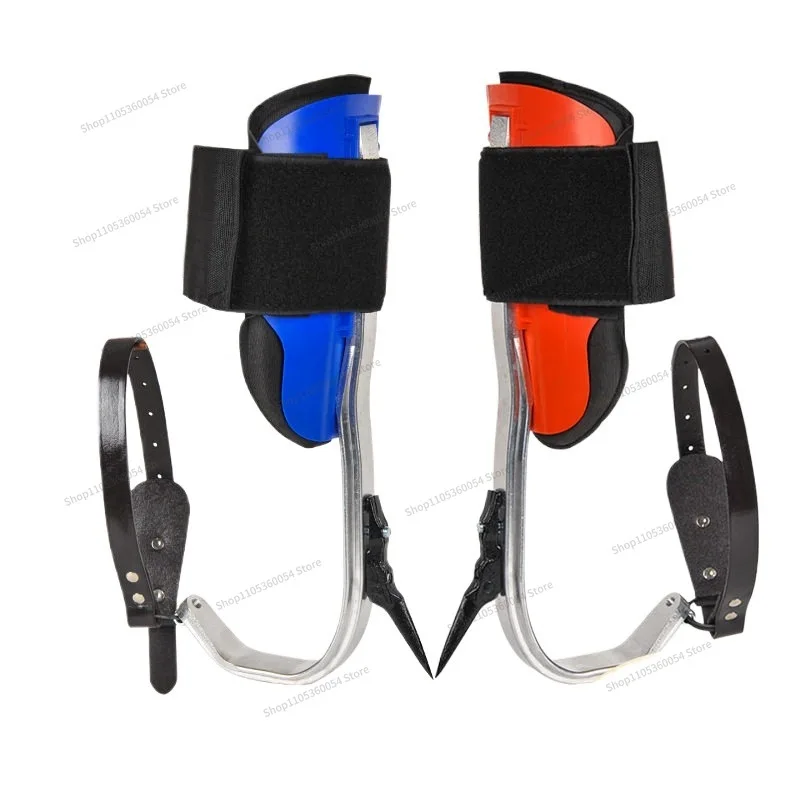 Aluminum Alloy Tree Climbing Tool Tree Picking Foot Buckle Non-slip Shoes Foot Tie Outdoor Sports Tree Climbing Big Turning Tool
