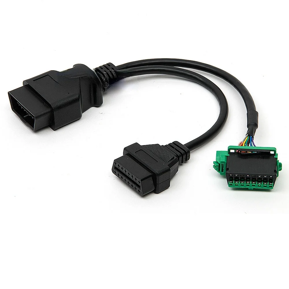 OBD2 16pin 16-core Full Connection Adapter for Citroen/Peugeot Car Scanner Connector Male To Female 16pin OBD2 Extension Cable