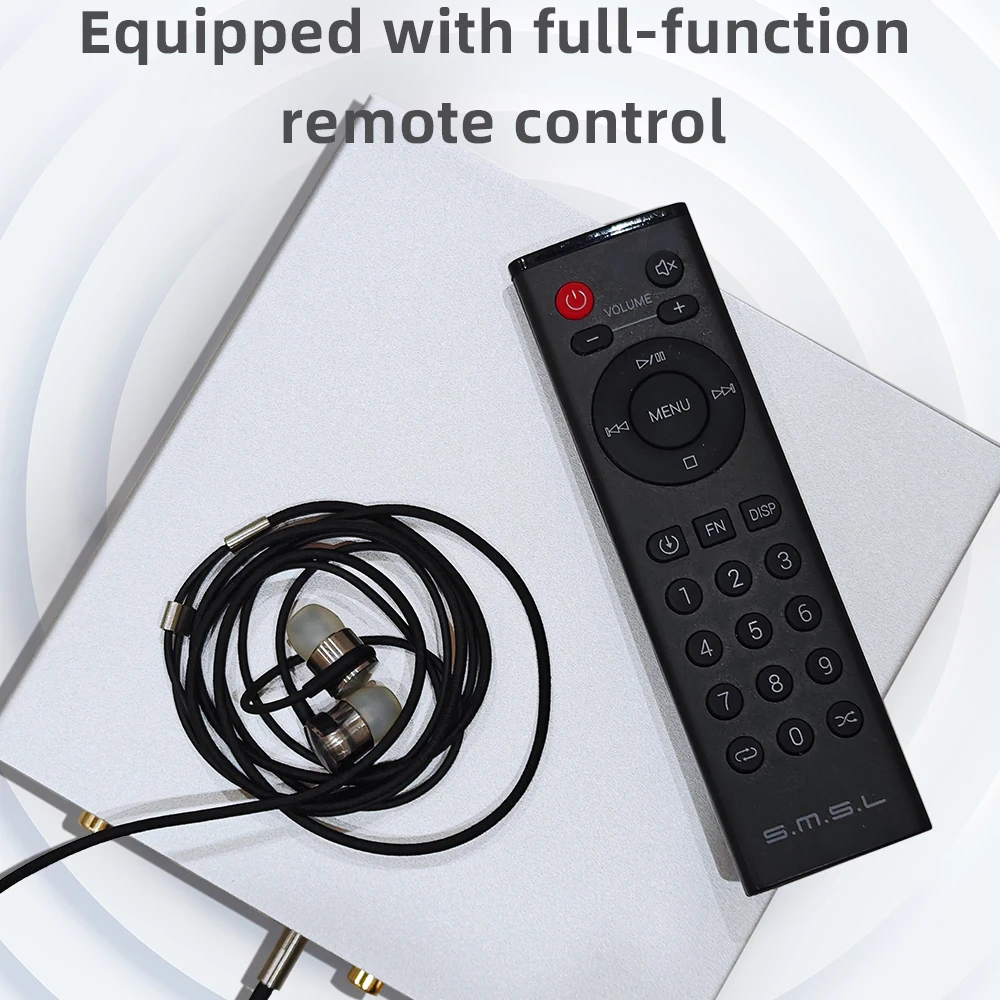 مشغل أقراص مضغوطة SMSL PL100 CS43131 مشغل أقراص مضغوطة محمول لشفط رقاقة فك التشفير