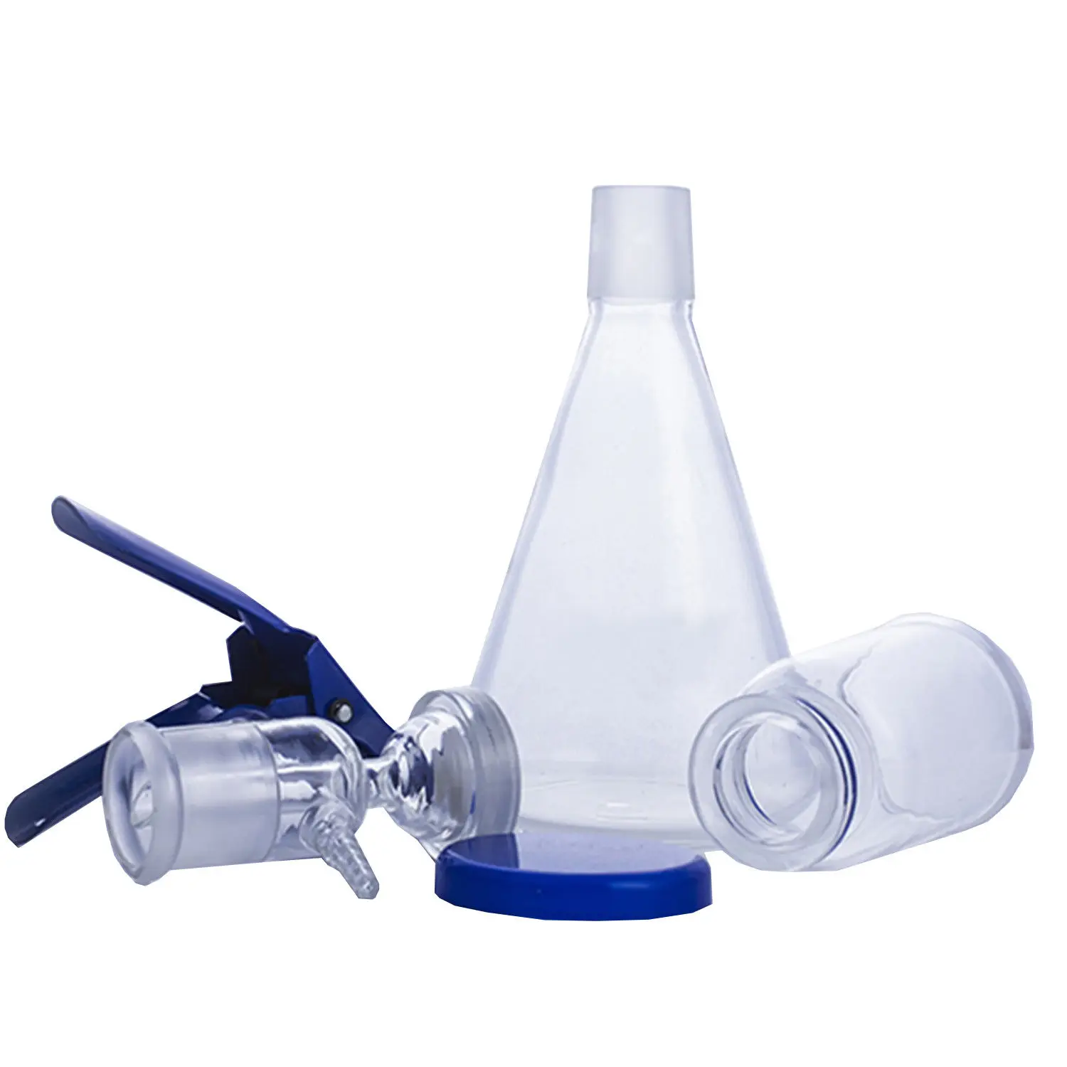 250 ml-5000 ml New Phòng Thí Nghiệm Hút Lọc Bộ Máy Thủy Tinh Bộ Dụng Cụ w/300 Ml Tốt Nghiệp Phễu Được Thiết Kế