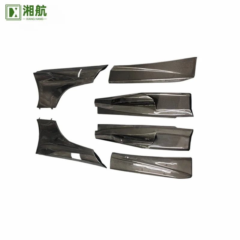 

Suitable for 2013-2018 McLaren 650S MP4 675LT Carbon Fiber Skirts Side Step
