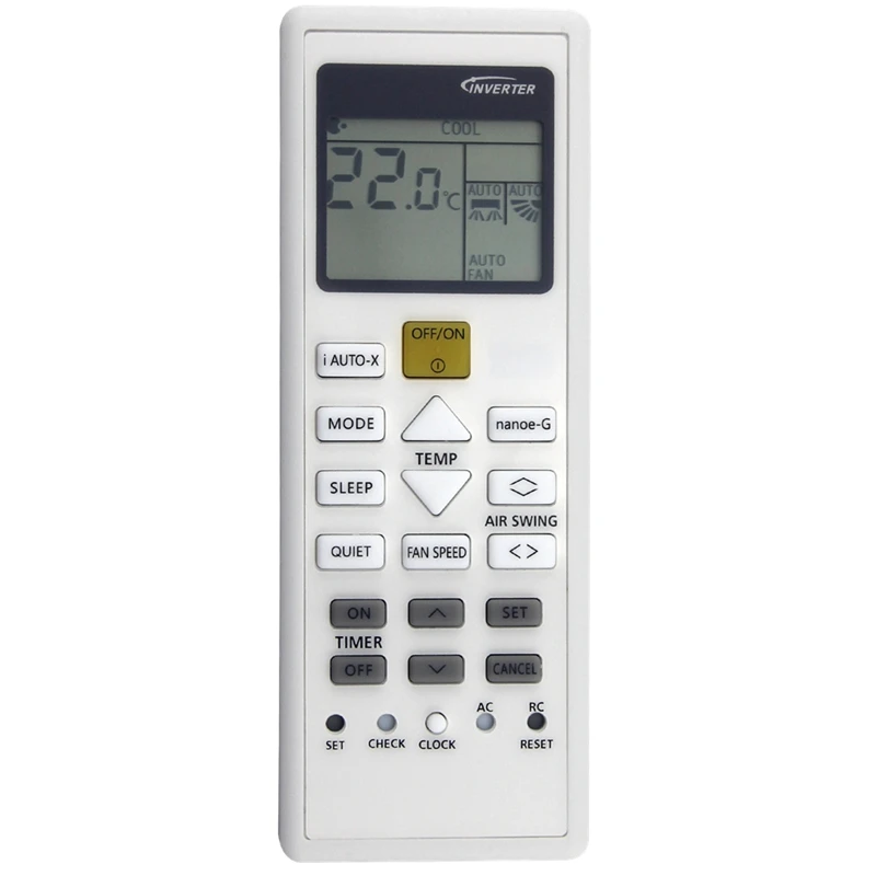 Replace AC Remote Control A75C15970 For Panasonic Air Conditioner A/C Remote Control