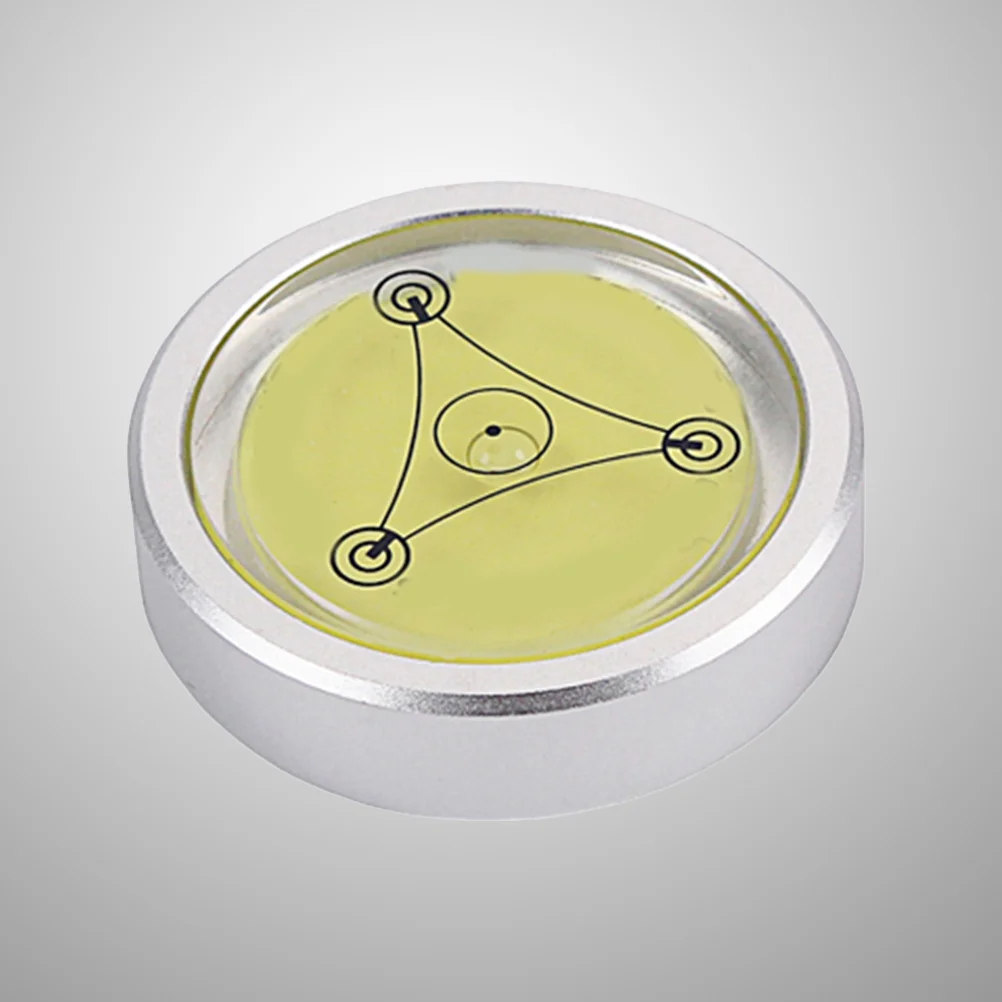

Aluminum Disc Stabilizer Silver Turntable Level Vinyl Record Balanced Phonograp Spirit Level Vibration Reduction Test Tool