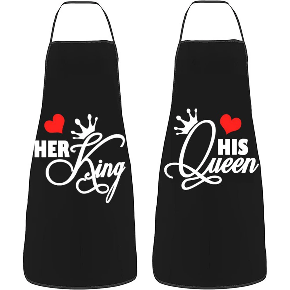 Couples Kitchen Cooking Apron Waterproof And Oil Resistant Household Apron