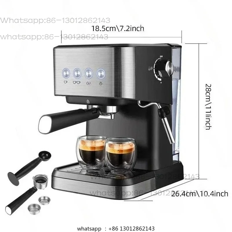 1PCS    NEW   Semi automatic concentrated high-pressure milk foam coffee machine CM3010
