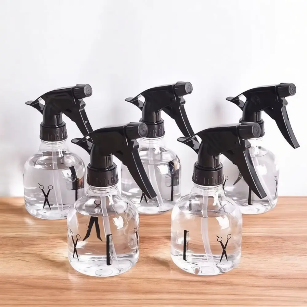 Plastic Fine Mist Spray Bottle Barber Salon Hairdresser Mister Water Sprayer For Daily Cleaning Garden Gardening