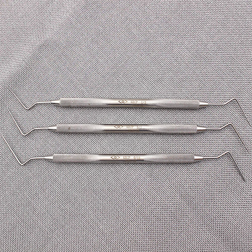 1 Stuks Tandheelkundige Endodontische Hand Plugger Tip Tanden Wortelkanaalvulling Verticale Drukpers Tandarts Endo Gereedschap Instrument