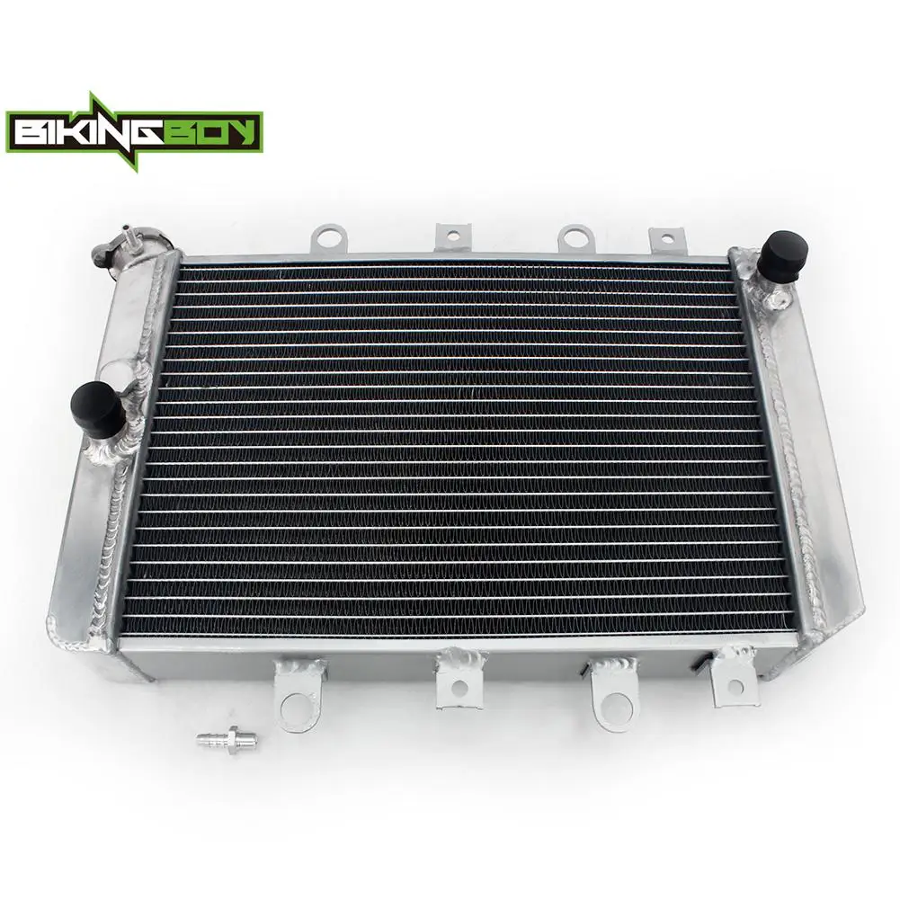 BIKINGBOY Grizzly YFM400 07 08 YFM450 07-14 YFM550 09-14 10 11 12 YFM660 02-08 YFM700 07-14 Engine Cooling Radiator Water Cooler