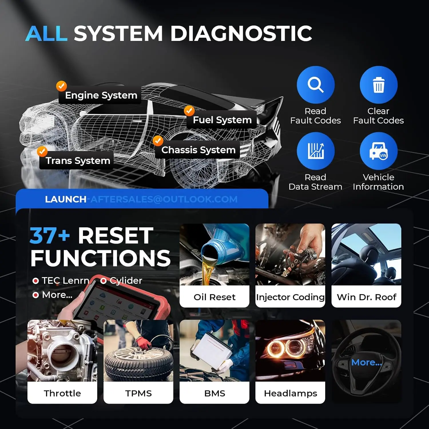 X431 Pros V 5.0 Elite With Bluetooth Scanner Canfd Doip Online Coding & 37+ Reset for Car Diagnostic Tool