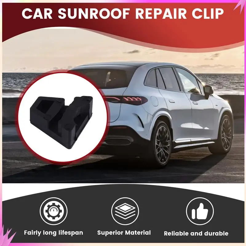 B50C 2Pcs Auto Schiebedach Fenster Slider Reparatur Kit Clip Für Mercedes CLA A C E Klasse W176 W177 W205 c207 C117 62483671106