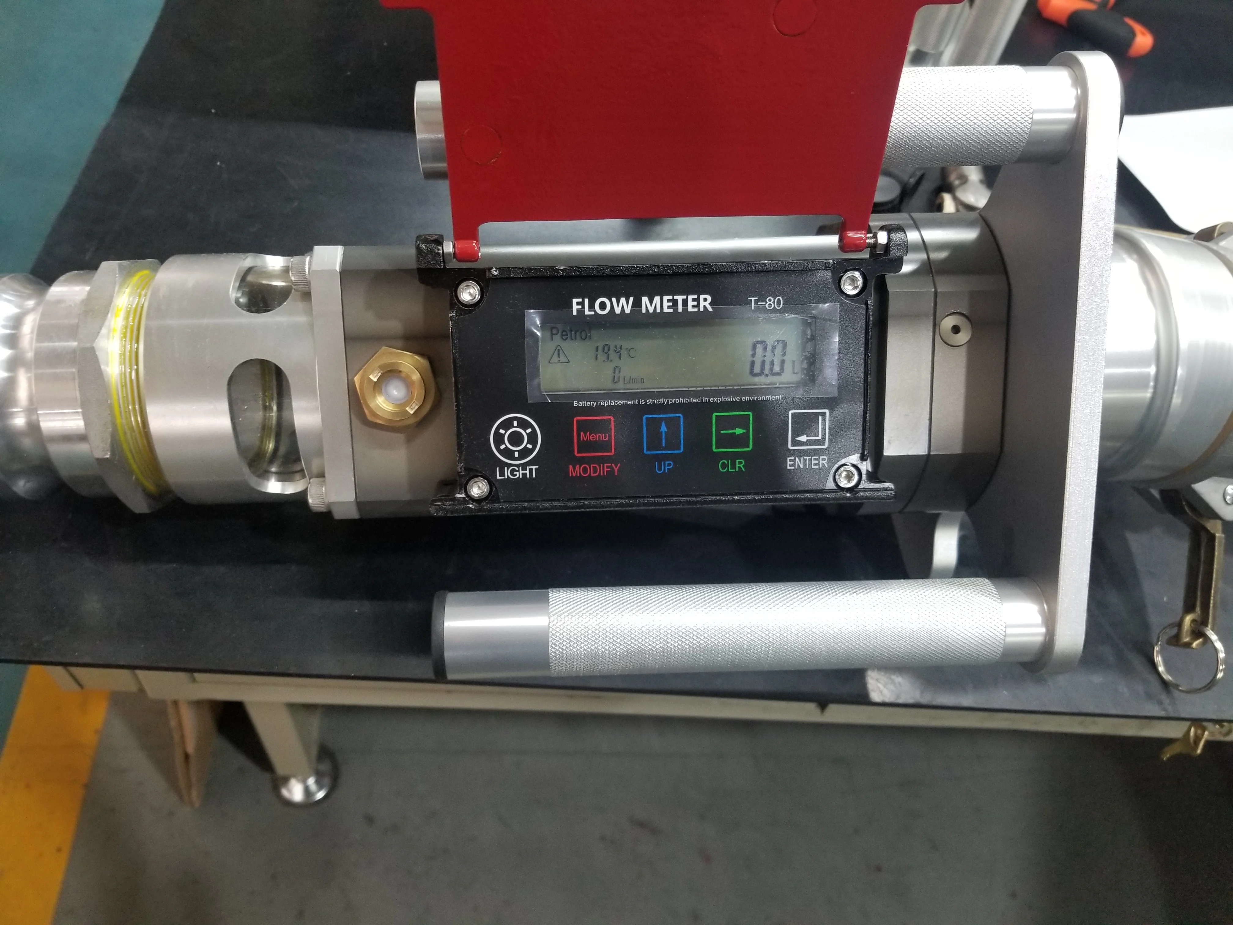 New Product Digital Gravity Fuel Unloading Flow Meter for Fuel Tank Portable Unloading Flow Meter