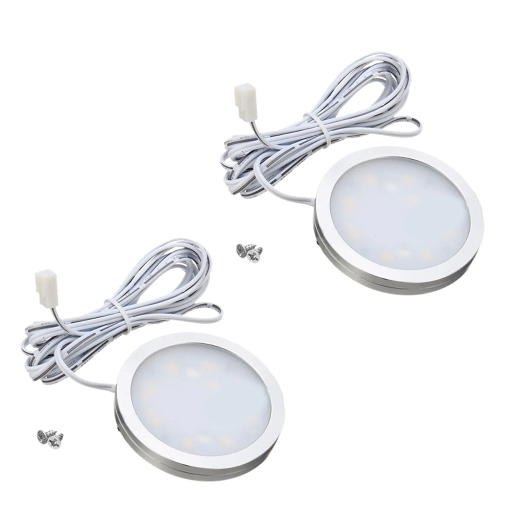 AB45 2X 12V LED Light Rv Camper Trailer Boat Interior Ceiling Down Roof Lamp Warm White