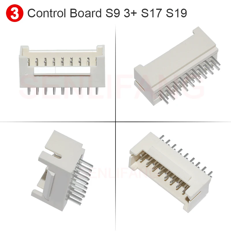 Interfaz de Cable de alimentación s17 s19 S9 3 + l3 + T9 + soporte de línea de datos de señal 2*3 2*9 18P, placa de Control, Cable de ventilador, 30 piezas