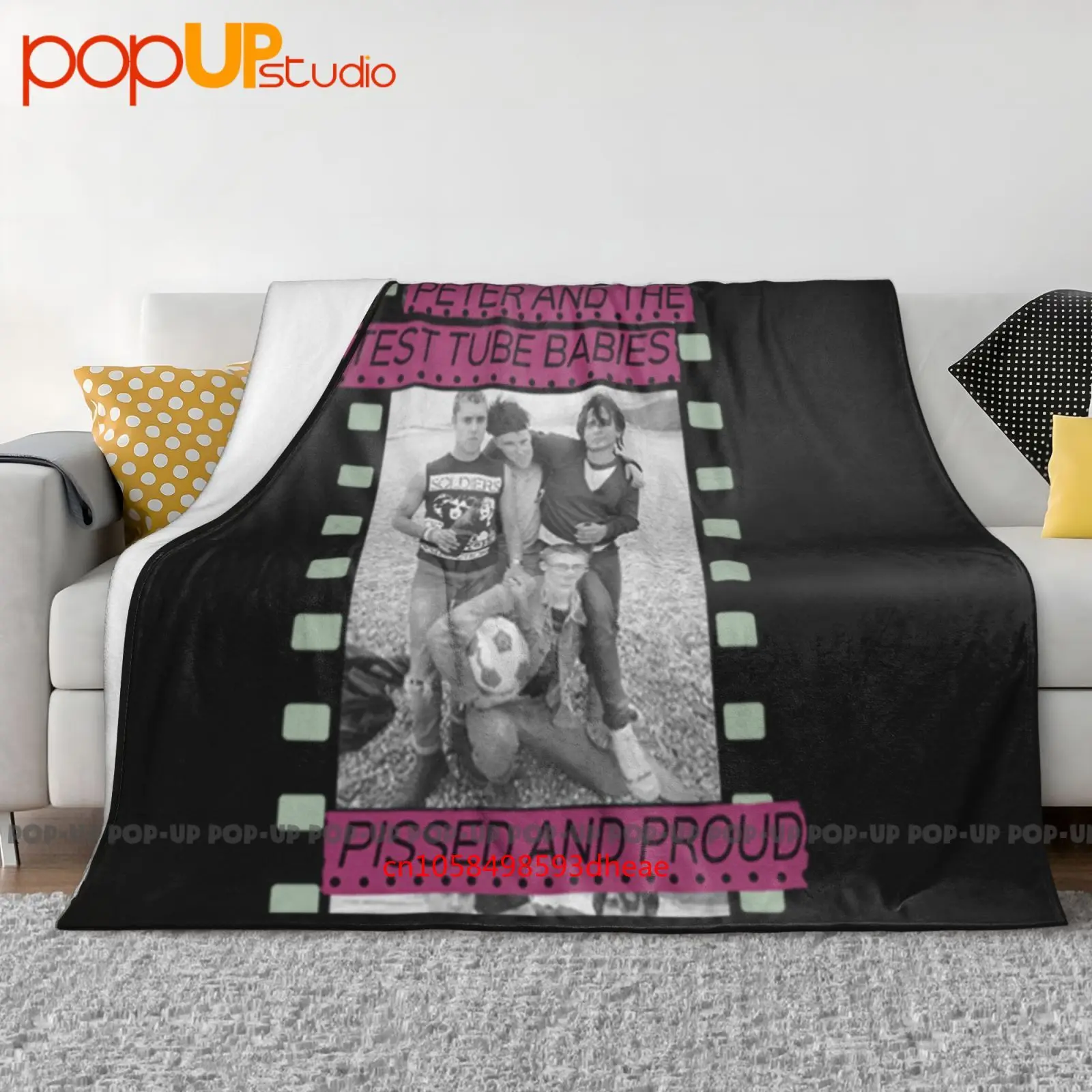 Peter And The Test Tube Babies Pissed And Proud Ultra-Soft Blanket Quilt Winter Sofa Cover Bed Covers