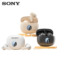 Sony Wireless Bluetooth Earphones With Digital Display HIFI Sound Quality Intelligent Touch Control Headphones With Mic Headset