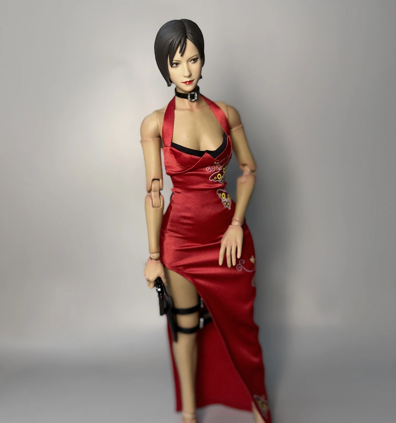 

1/6 Scale female dolls clothes Ada wong dress shirt fit 12'' action figure body model
